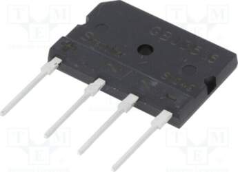 SIRECTIFIER Bridge rectifier: single-phase; Urmax: 1