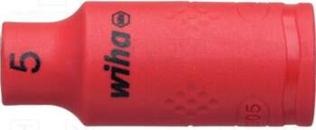 Socket: 6-angles; insulated,socket spanner; HEX