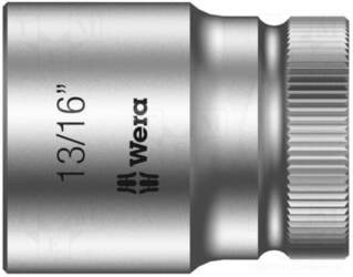 Socket: 6-angles; socket spanner; HEX 13/16&quot