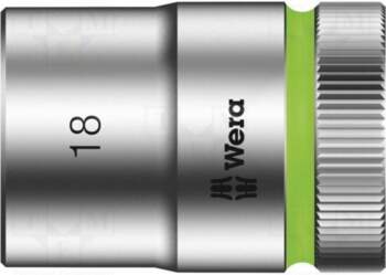 Socket: 6-angles; socket spanner; HEX 18mm