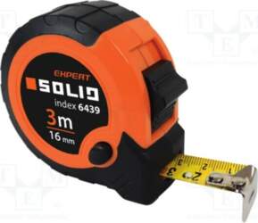SOLID TOOLS Measuring tape; L: 3m