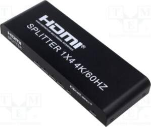 Splitter; HDMI 2.0; PnP; black