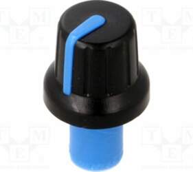 SR PASSIVES Knob; with pointer; ABS