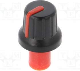 SR PASSIVES Knob; with pointer; ABS