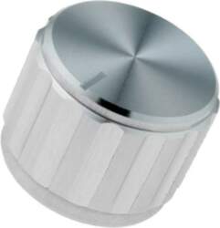 SR PASSIVES Knob; with pointer; aluminium