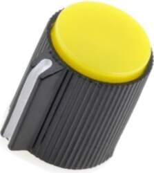 SR PASSIVES Knob; with pointer; plastic
