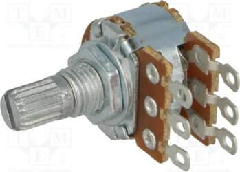 SR PASSIVES Potentiometer: shaft; 10kΩ; single