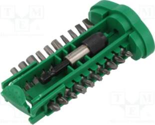STAHLWILLE Tools set: screwdriver bits; Holder: