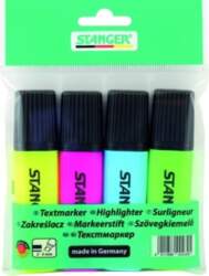 STANGER highlighter, 1-5 mm, set 4