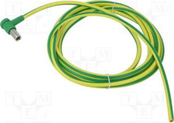STAUBLI Connection cable; socket angled 6mm