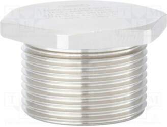 Stopper; NPT1"; brass; V-Ms-Ex-d; Thread: inch