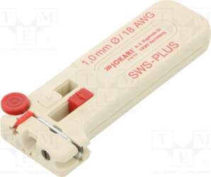 Stripping tool; Øcable: 1mm; Wire: round