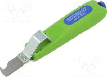 Stripping tool; Øcable: 4÷28mm; Wire: round