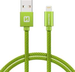 Swissten Textile Fast Charge 3A Lightning