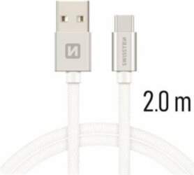 Swissten Textile Universāls Quick Charge 3