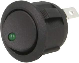 SWITCH COMPONENTS ROCKER; SPST; Pos: 2