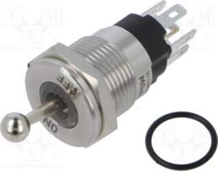 Switch: toggle; Pos: 2; SPDT; ON-ON