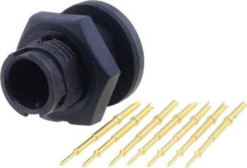 SWITCHCRAFT Connector: circular; socket; male; 3A