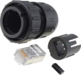 SWITCHCRAFT Connector: RJ45; plug; DC; PIN: