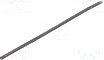 SYNFLEX Insulating tube; black; silicone; Øint: