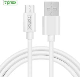 T-PHOX CABLE EXCEED USB-C WHITE 1M