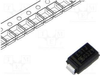TAIWAN SEMICONDUCTOR Diode: rectifying; SMD; 600V
