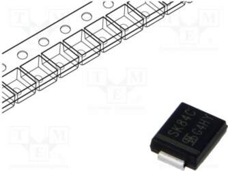 TAIWAN SEMICONDUCTOR Diode: Schottky rectifying; SMC