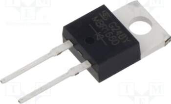 TAIWAN SEMICONDUCTOR Diode: Schottky rectifying; THT