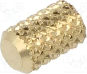 TAPPEX Threaded insert; brass; M2,5