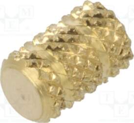 TAPPEX Threaded insert; brass; M3; BN