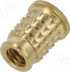 TAPPEX Threaded insert; brass; M4; BN