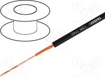 TASKER Wire: headset; stranded; black; Package: