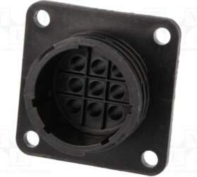 TE CONNECTIVITY Connector: circular; socket; male