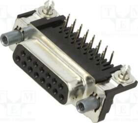TE CONNECTIVITY Connector: D-Sub; socket; female