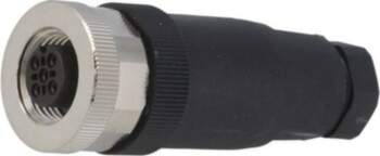 TE CONNECTIVITY Connector: M12; plug; PIN:
