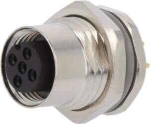 TE CONNECTIVITY Connector: M12; socket; PIN: