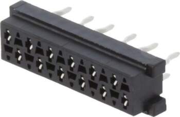 TE CONNECTIVITY Connector: Micro-MaTch; socket; female