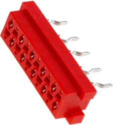 TE CONNECTIVITY Connector: Micro-MaTch; socket; female