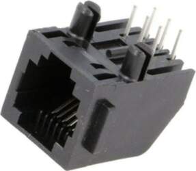 TE CONNECTIVITY Connector: RJ12; socket; PIN: