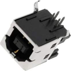 TE CONNECTIVITY Connector: USB B; socket