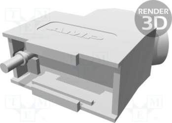TE CONNECTIVITY Enclosure for connectors: D-Sub