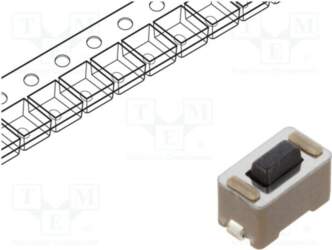 TE CONNECTIVITY Microswitch TACT; SPST-NO; Pos: