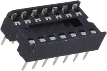 TE CONNECTIVITY Socket: integrated circuits; DIP14