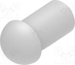 TE CONNECTIVITY Stopper; polyamide; light grey