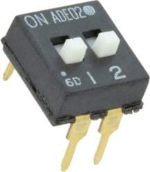 TE CONNECTIVITY Switch: DIP-SWITCH; Poles number:
