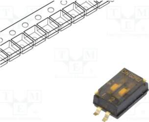 TE CONNECTIVITY Switch: DIP-SWITCH; Poles number:
