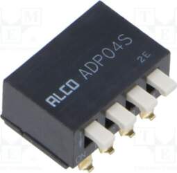 TE CONNECTIVITY Switch: DIP-SWITCH; Poles number: