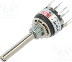 TE CONNECTIVITY Switch: rotary; Pos: 4