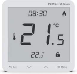TESA Wired Room Controller Sinum White