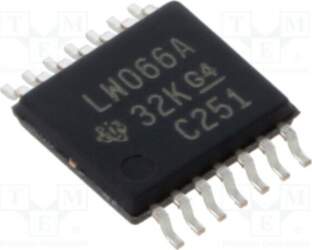 TEXAS INSTRUMENTS IC: analog switch; bilateral